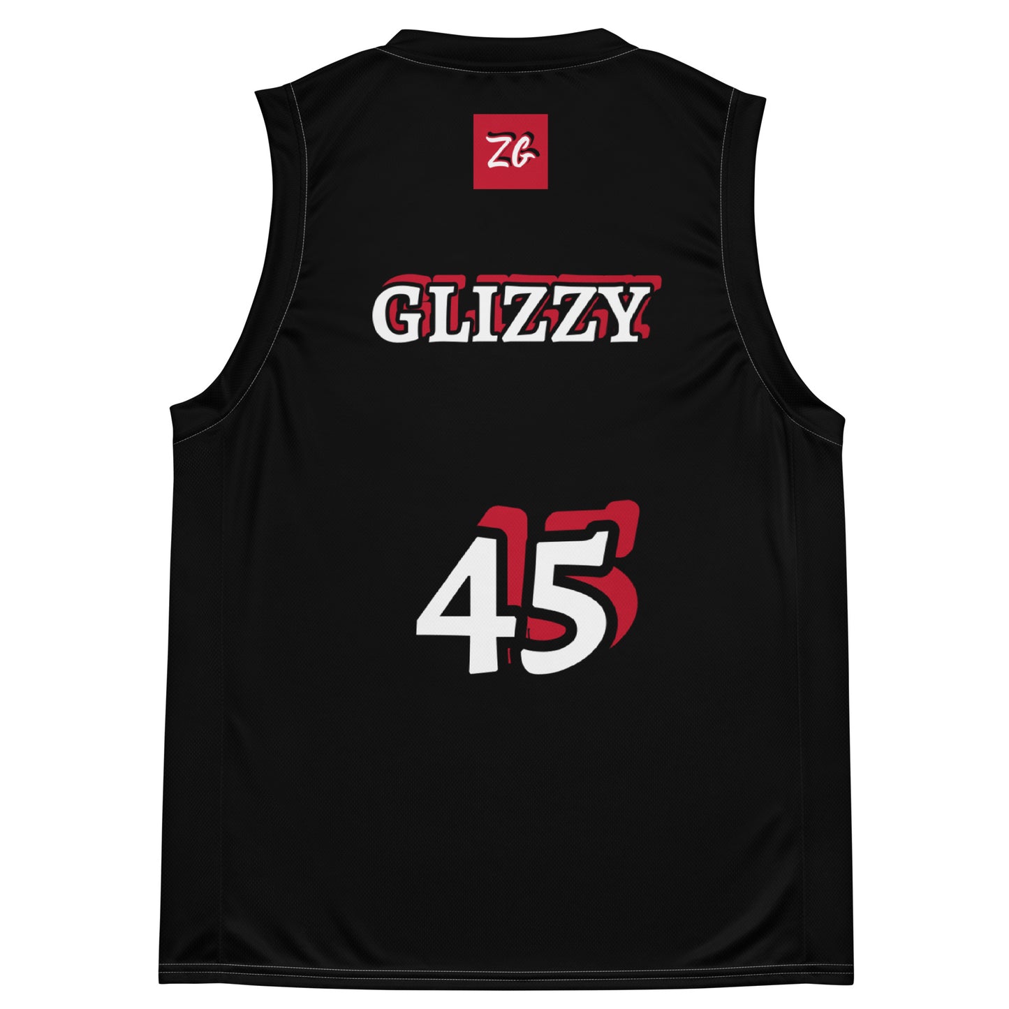 Recycled unisex basketball jersey