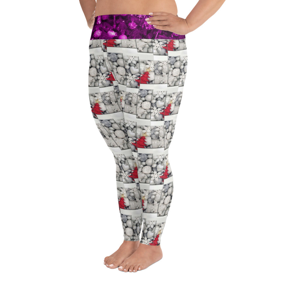 All-Over Print Plus Size Leggings