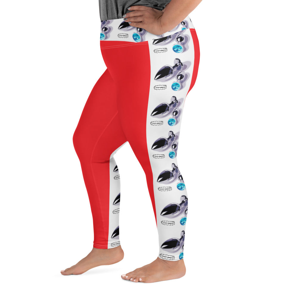 All-Over Print Plus Size Leggings