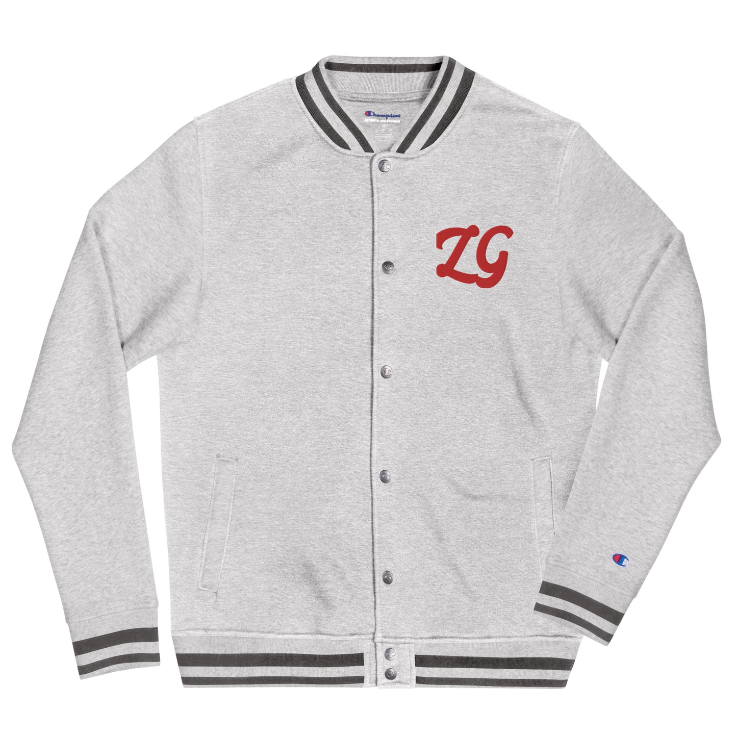 Embroidered Champion Bomber Jacket