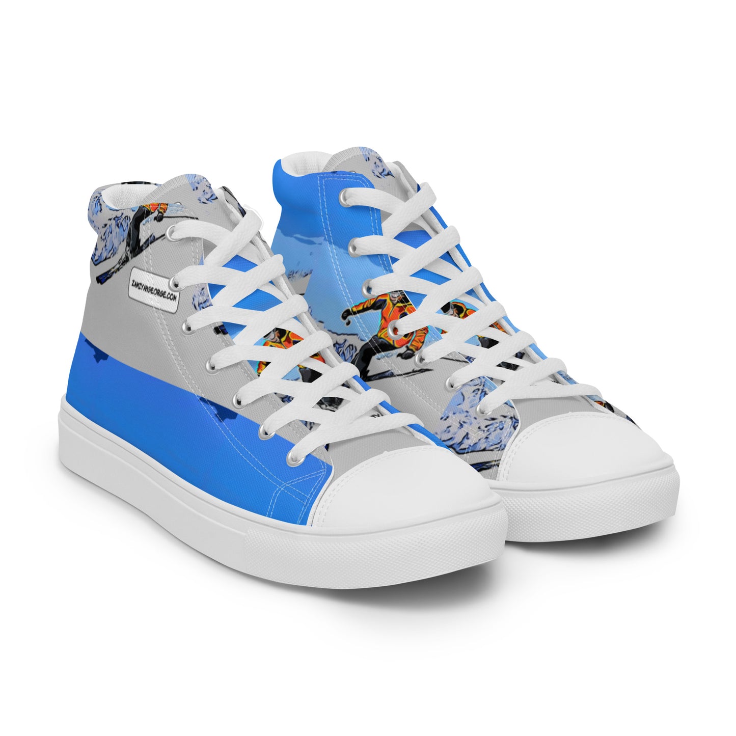 Men’s high top canvas shoes