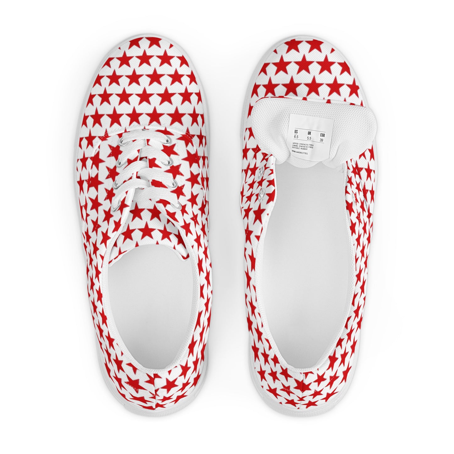 Men’s lace-up canvas shoes