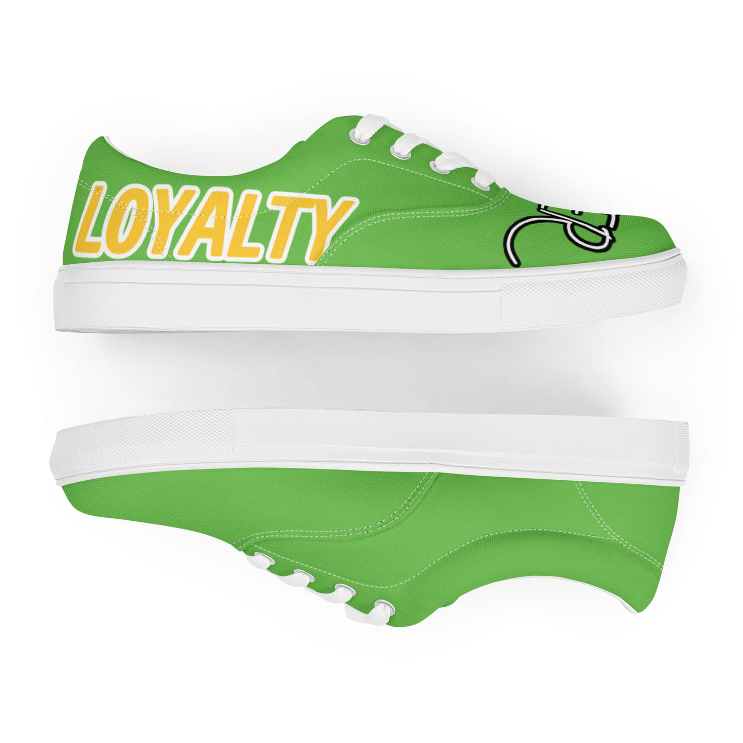 Men’s lace-up canvas shoes