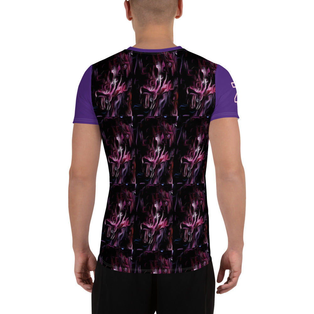 All-Over Print Men's Athletic T-shirt