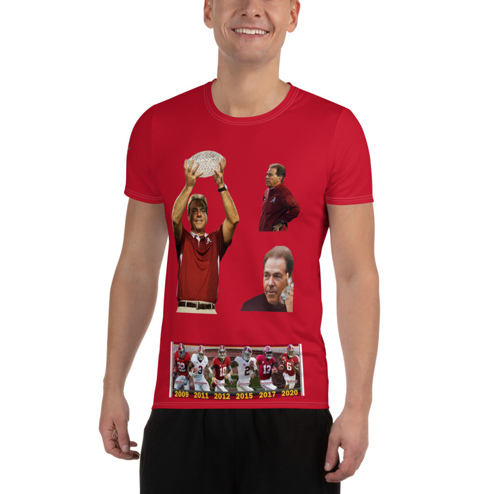 All-Over Print Men's Athletic T-shirt