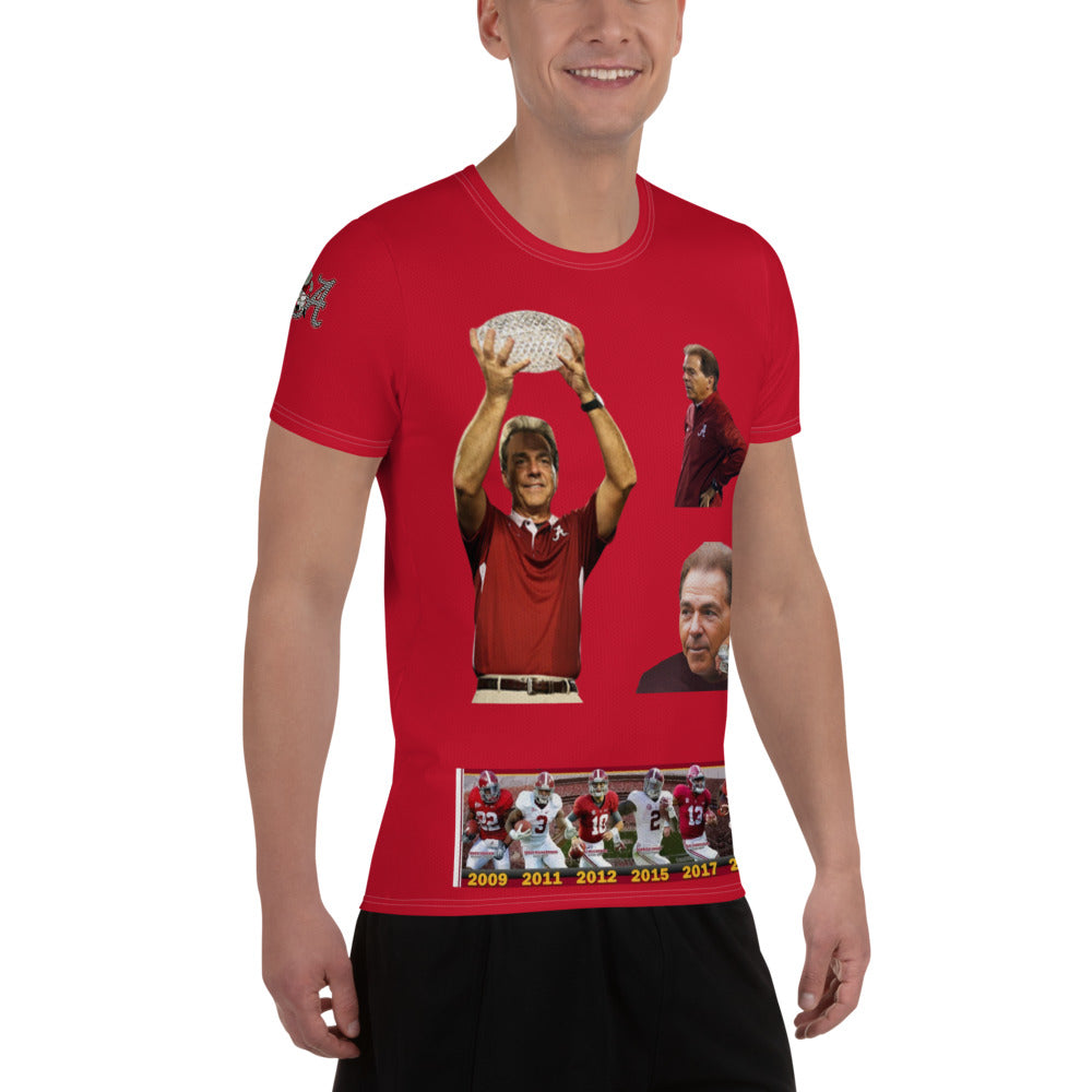All-Over Print Men's Athletic T-shirt