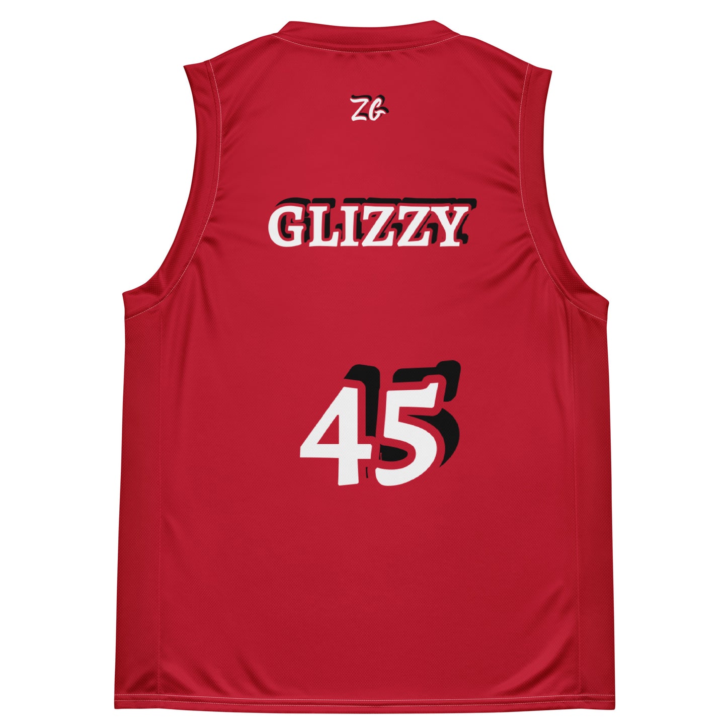 Recycled unisex basketball jersey