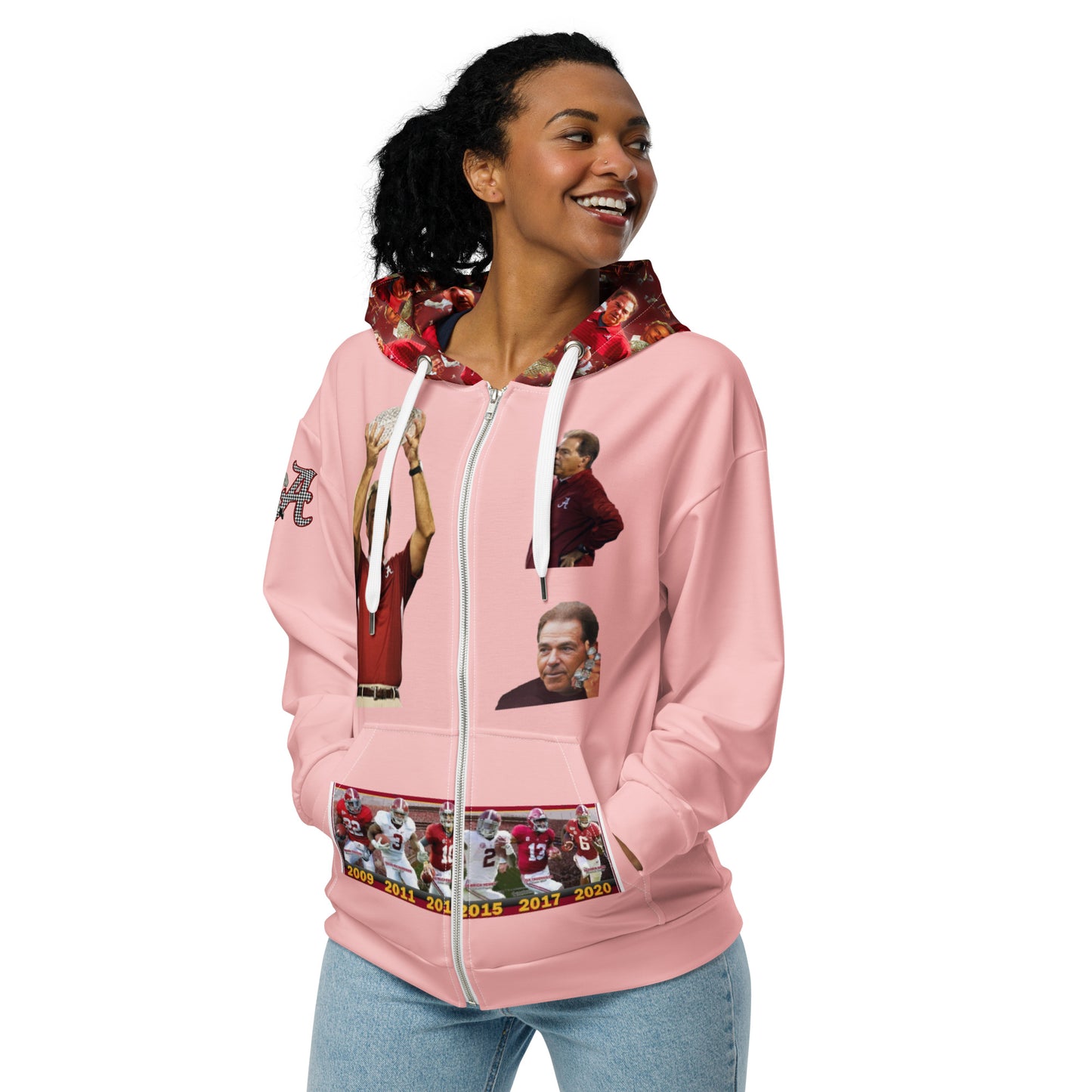 Unisex zip hoodie