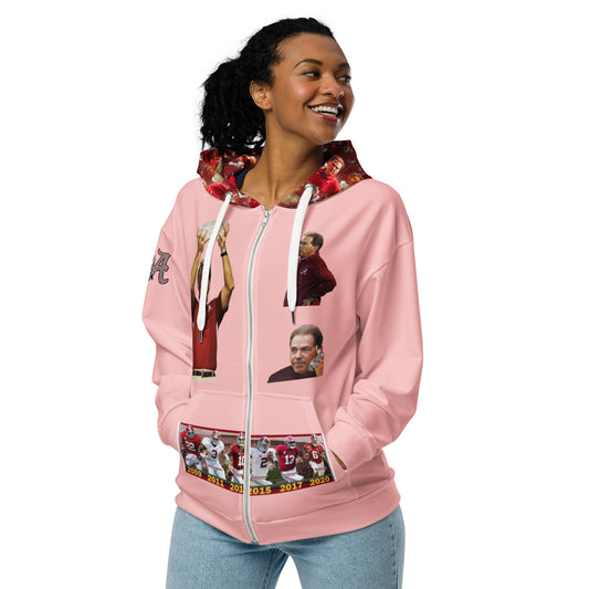 Unisex zip hoodie
