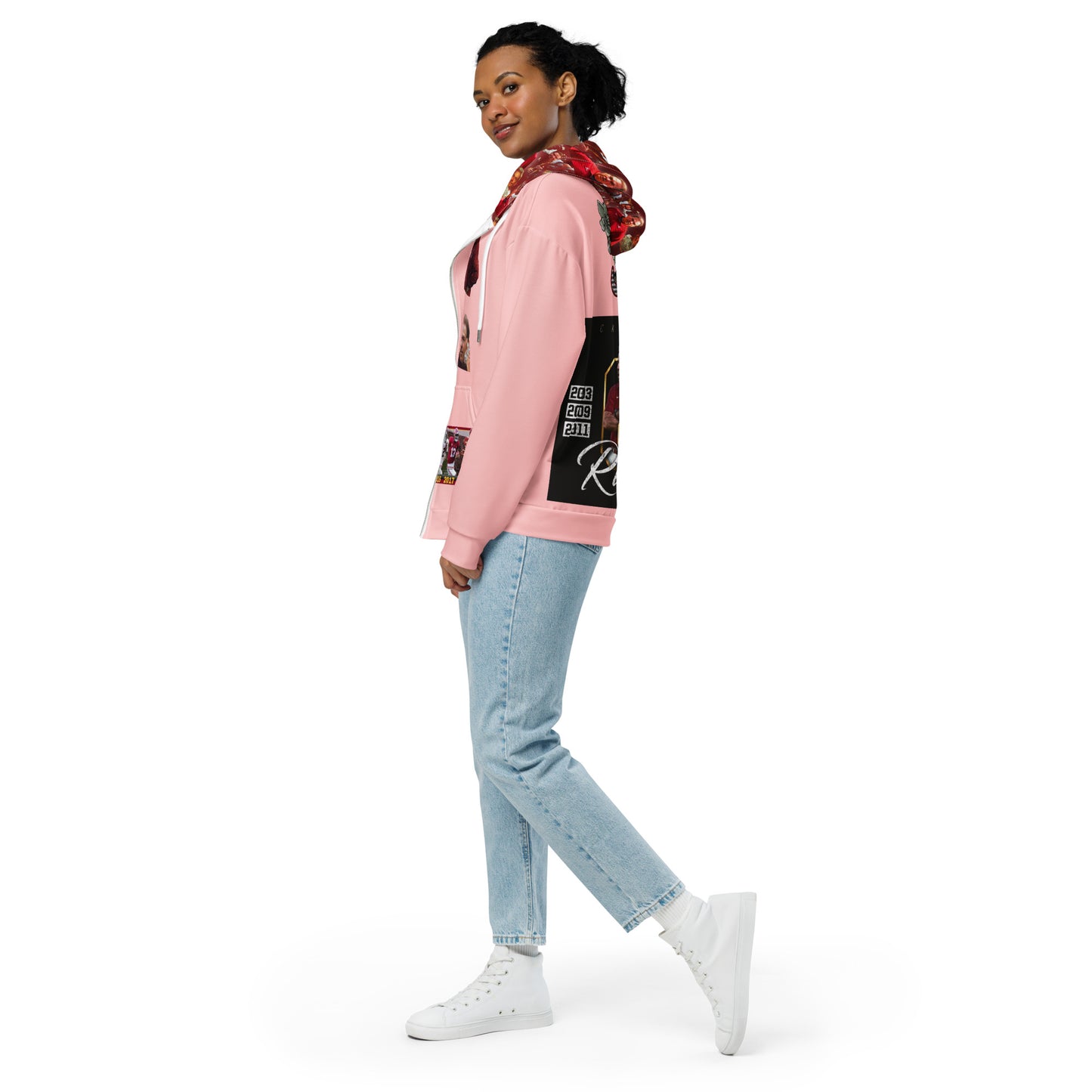 Unisex zip hoodie