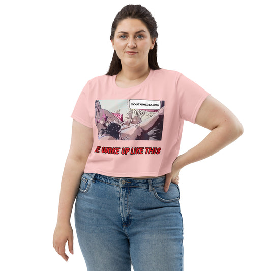 All-Over Print Crop Tee
