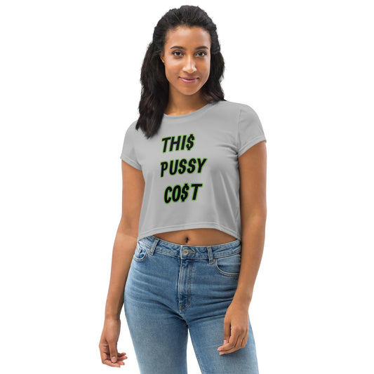 All-Over Print Crop Tee