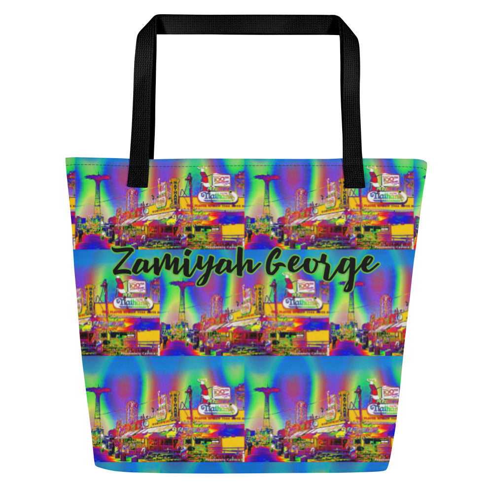 All-Over Print Large Tote Bag