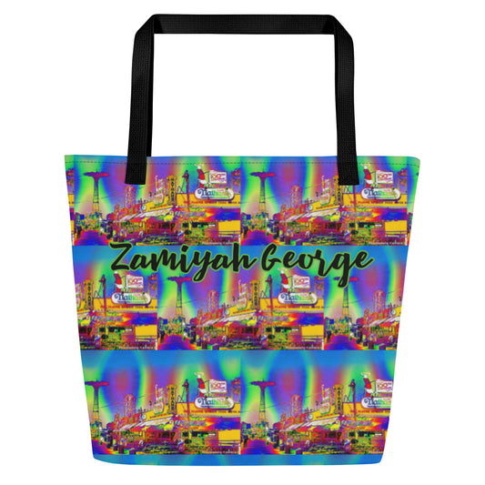 All-Over Print Large Tote Bag