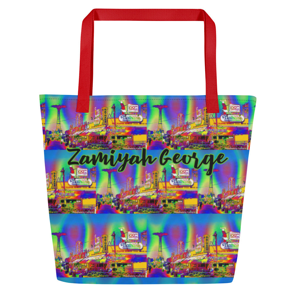 All-Over Print Large Tote Bag