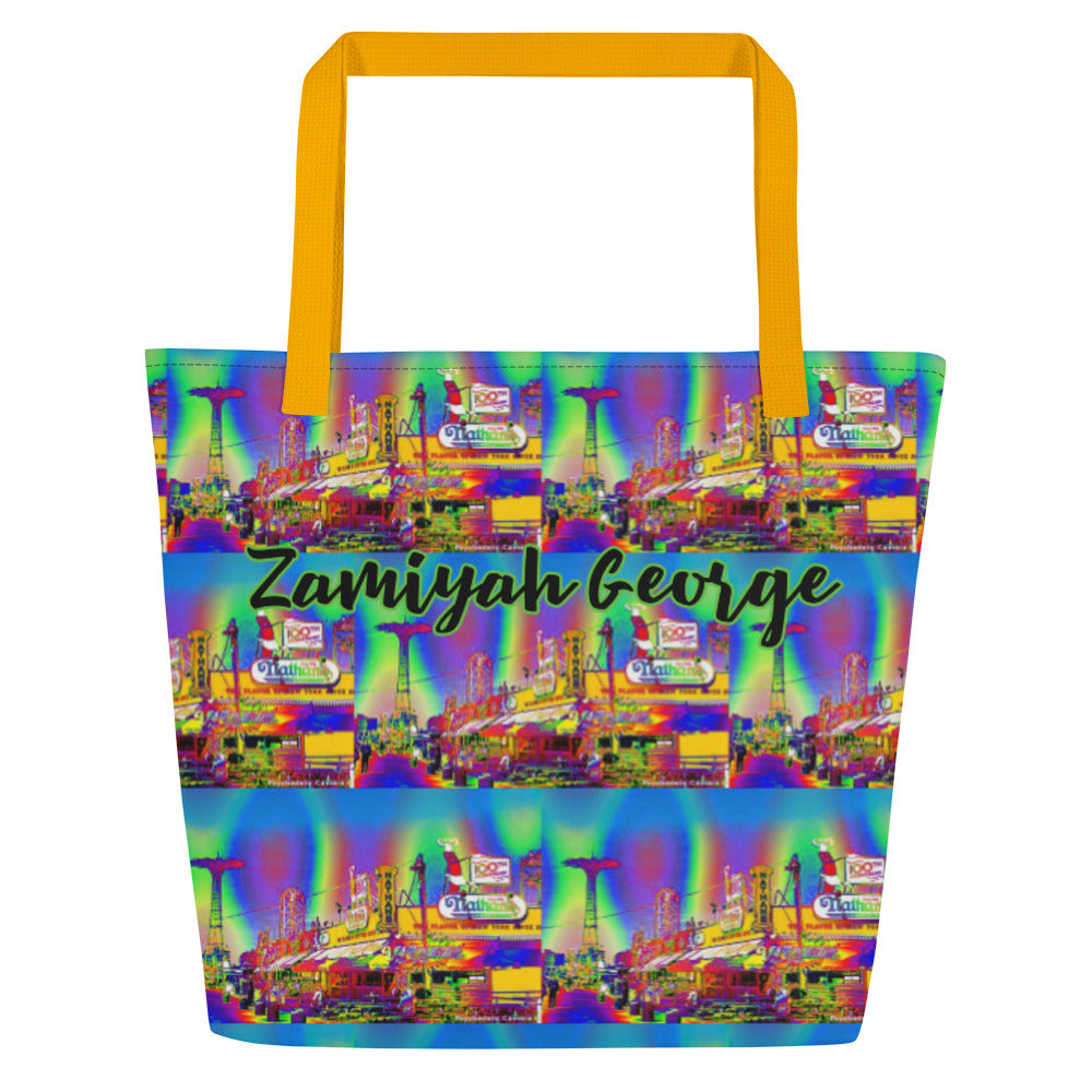 All-Over Print Large Tote Bag