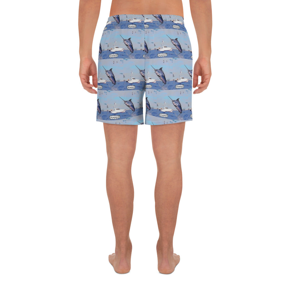 Men's Athletic Long Shorts