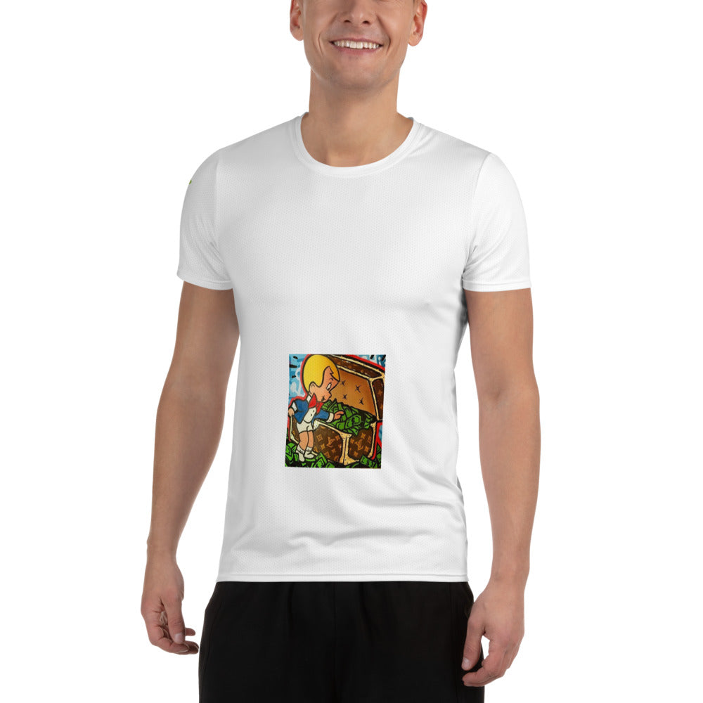 All-Over Print Men's Athletic T-shirt