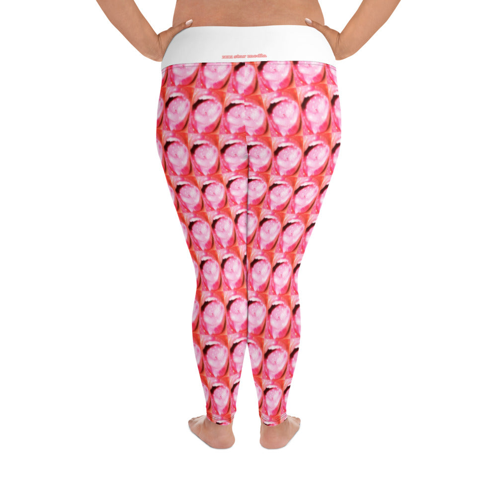 All-Over Print Plus Size Leggings