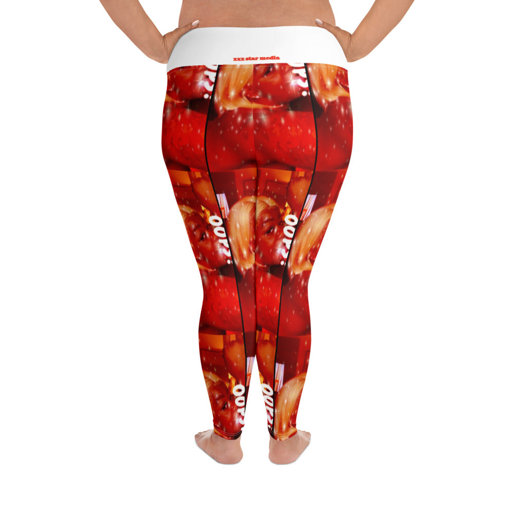 All-Over Print Plus Size Leggings