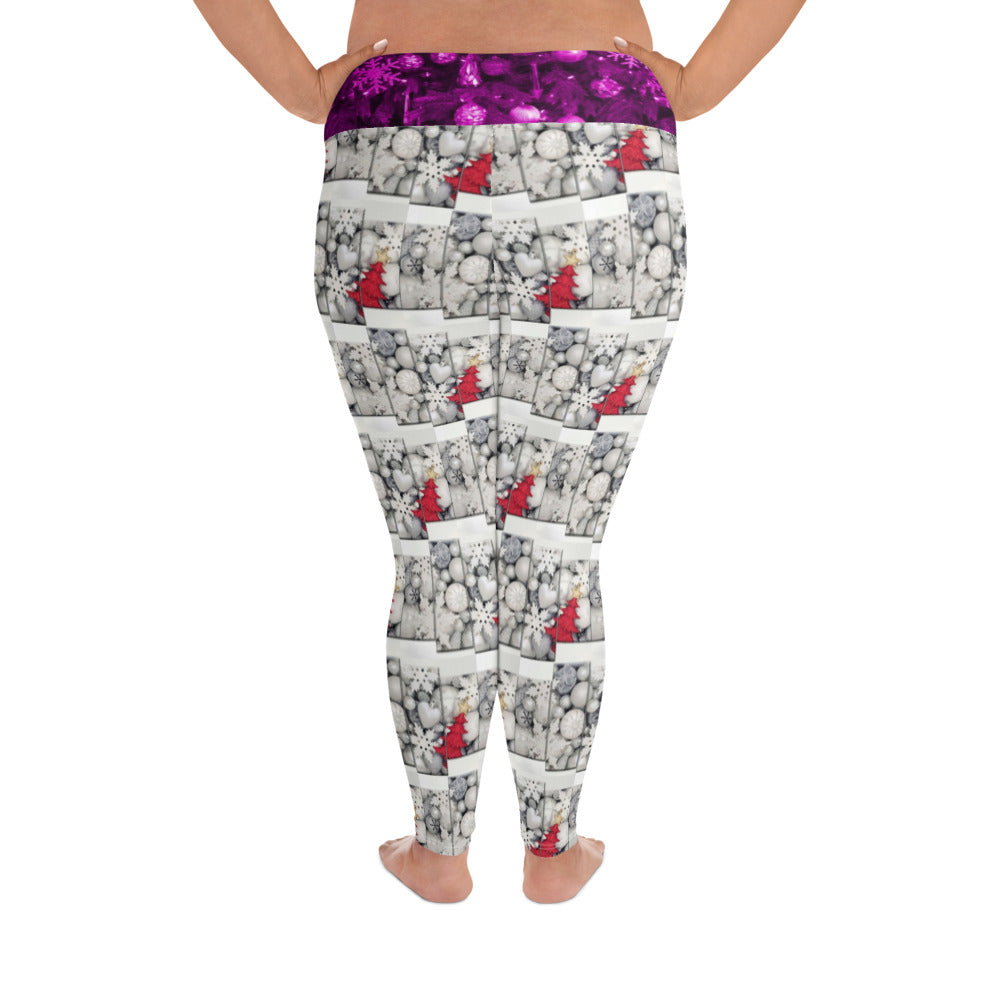 All-Over Print Plus Size Leggings