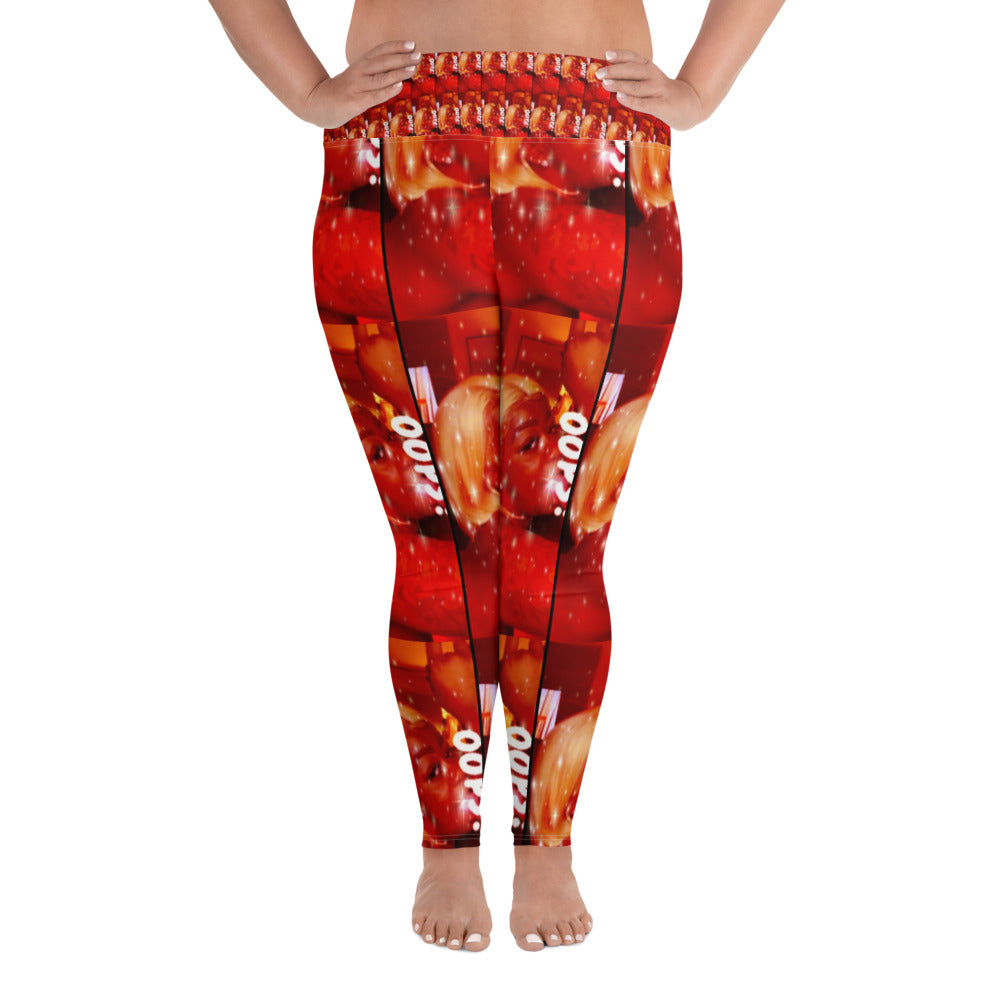 All-Over Print Plus Size Leggings