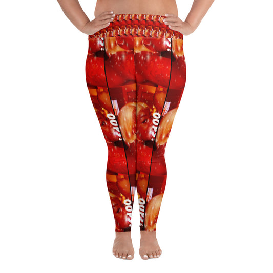 All-Over Print Plus Size Leggings