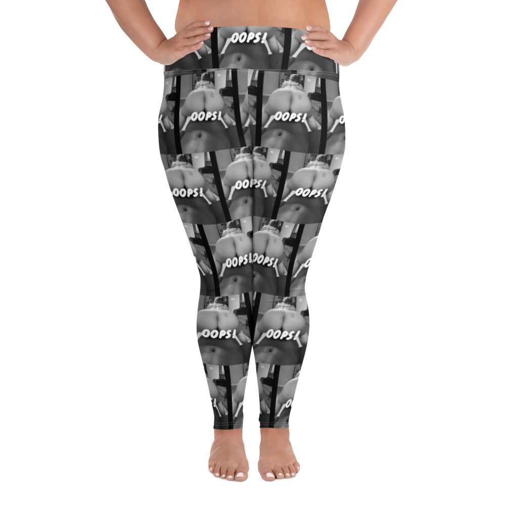 All-Over Print Plus Size Leggings