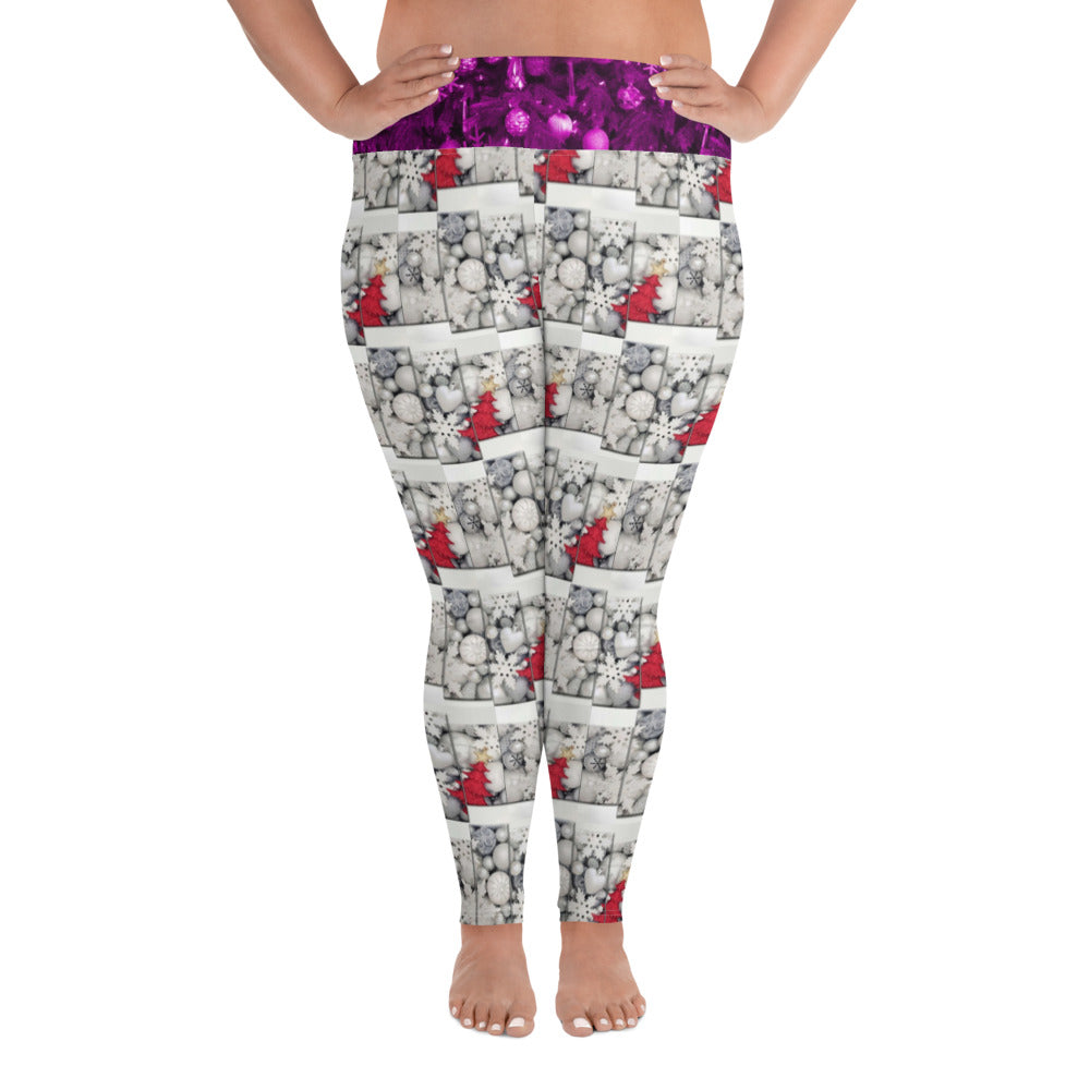 All-Over Print Plus Size Leggings