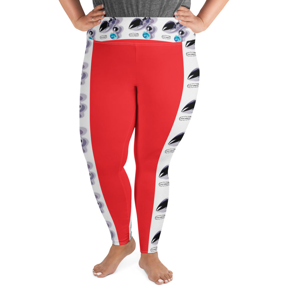 All-Over Print Plus Size Leggings