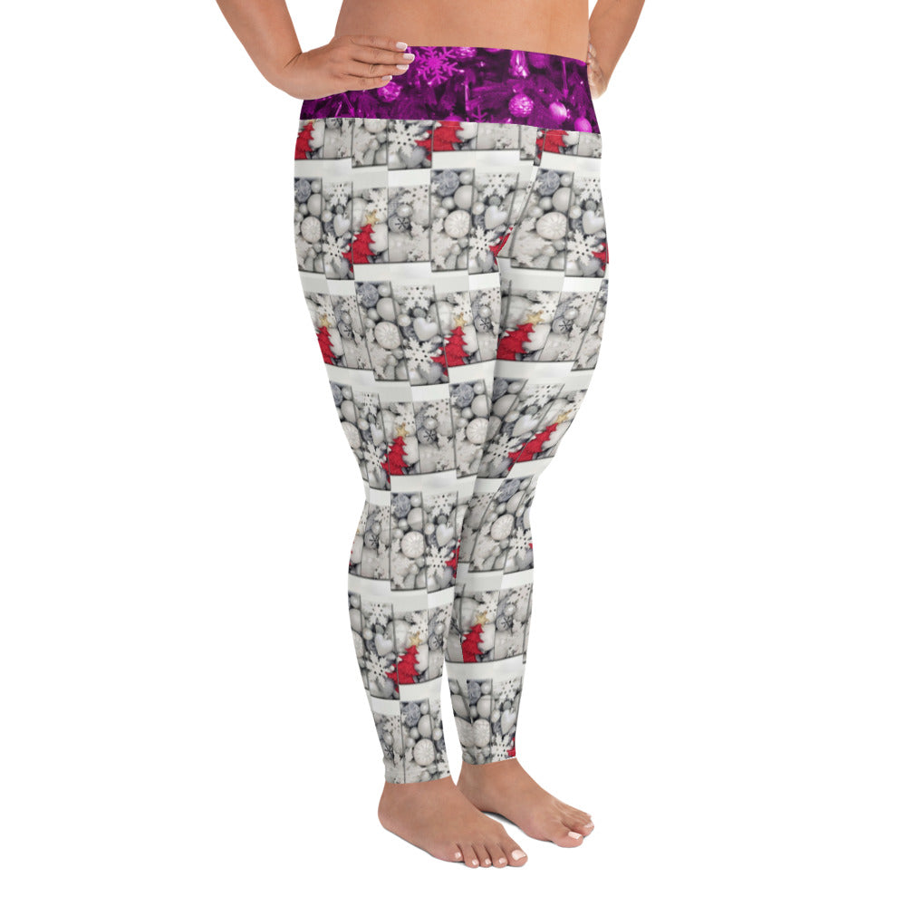 All-Over Print Plus Size Leggings