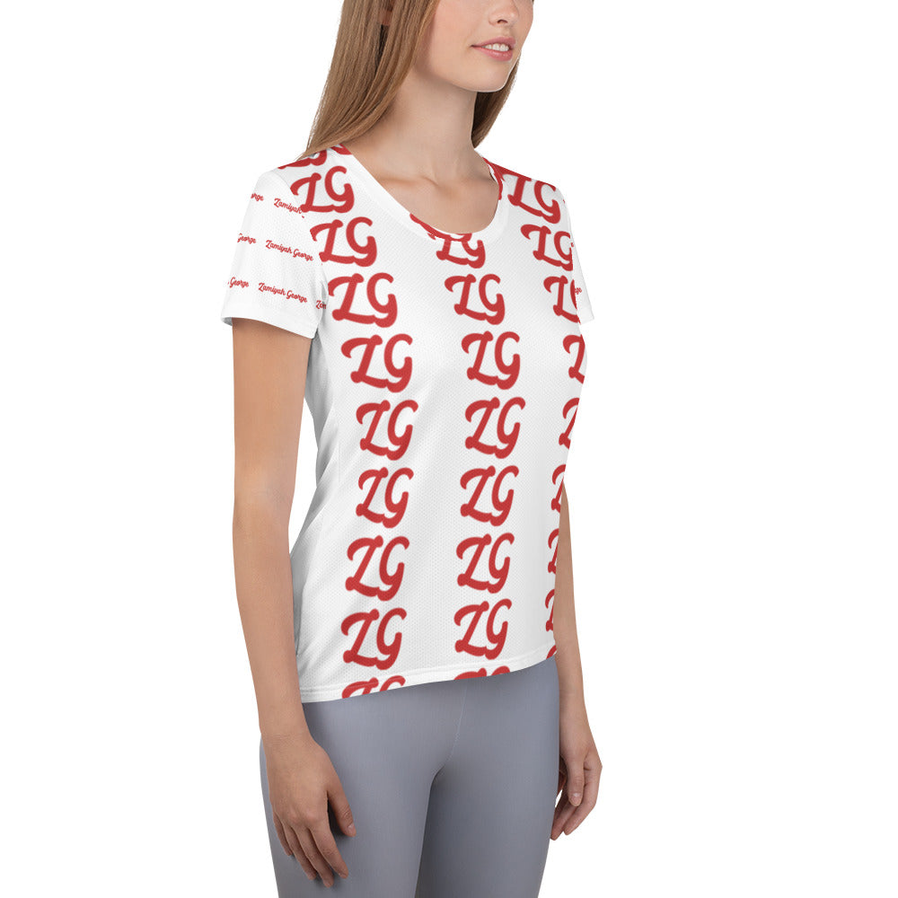 All-Over Print Women's Athletic T-shirt