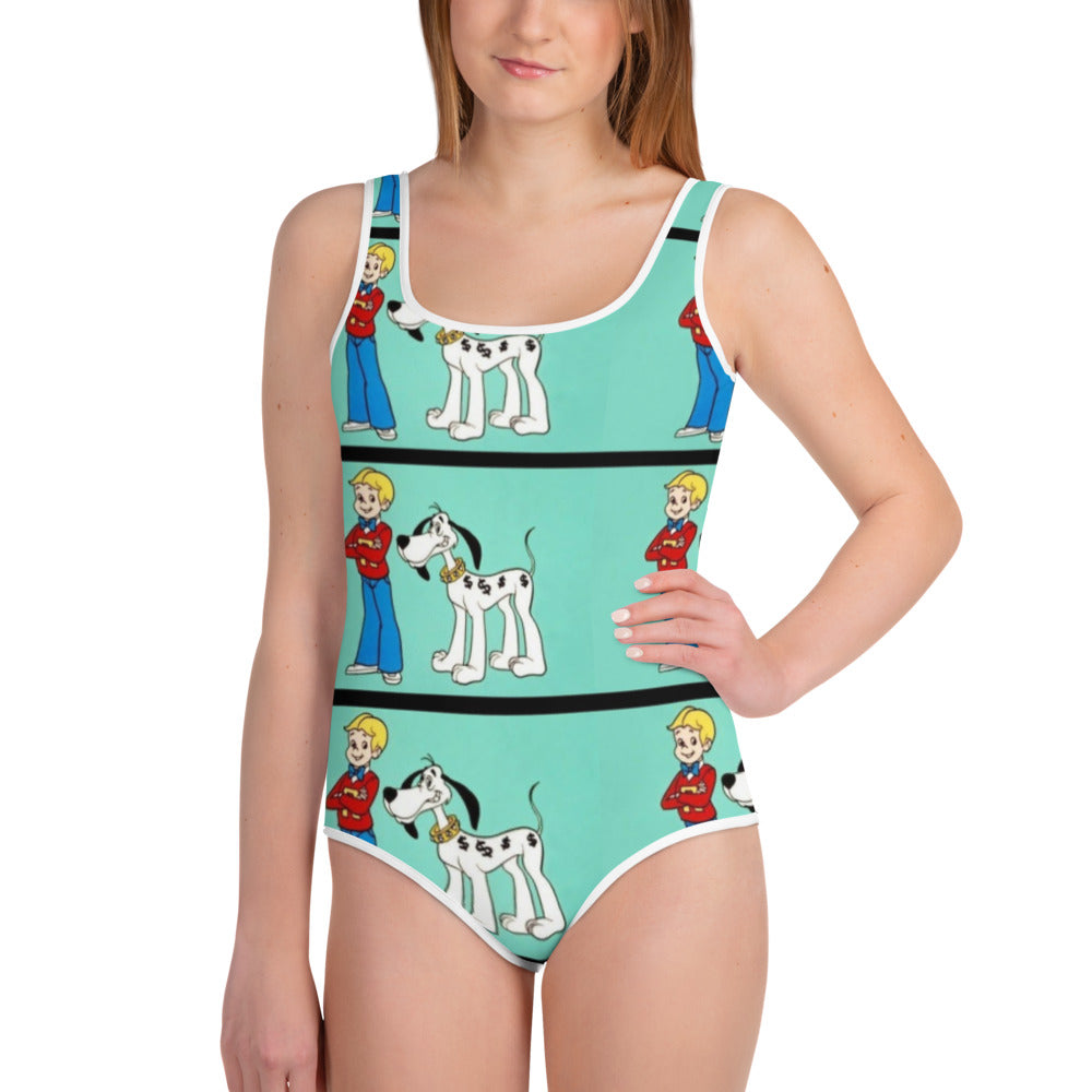 All-Over Print Youth Swimsuit