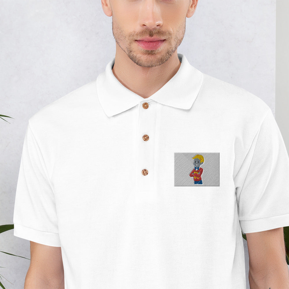 Embroidered Polo Shirt