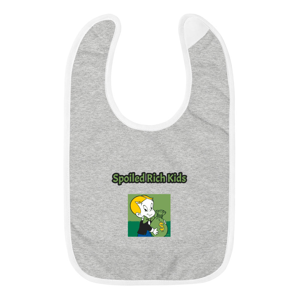 Embroidered Baby Bib