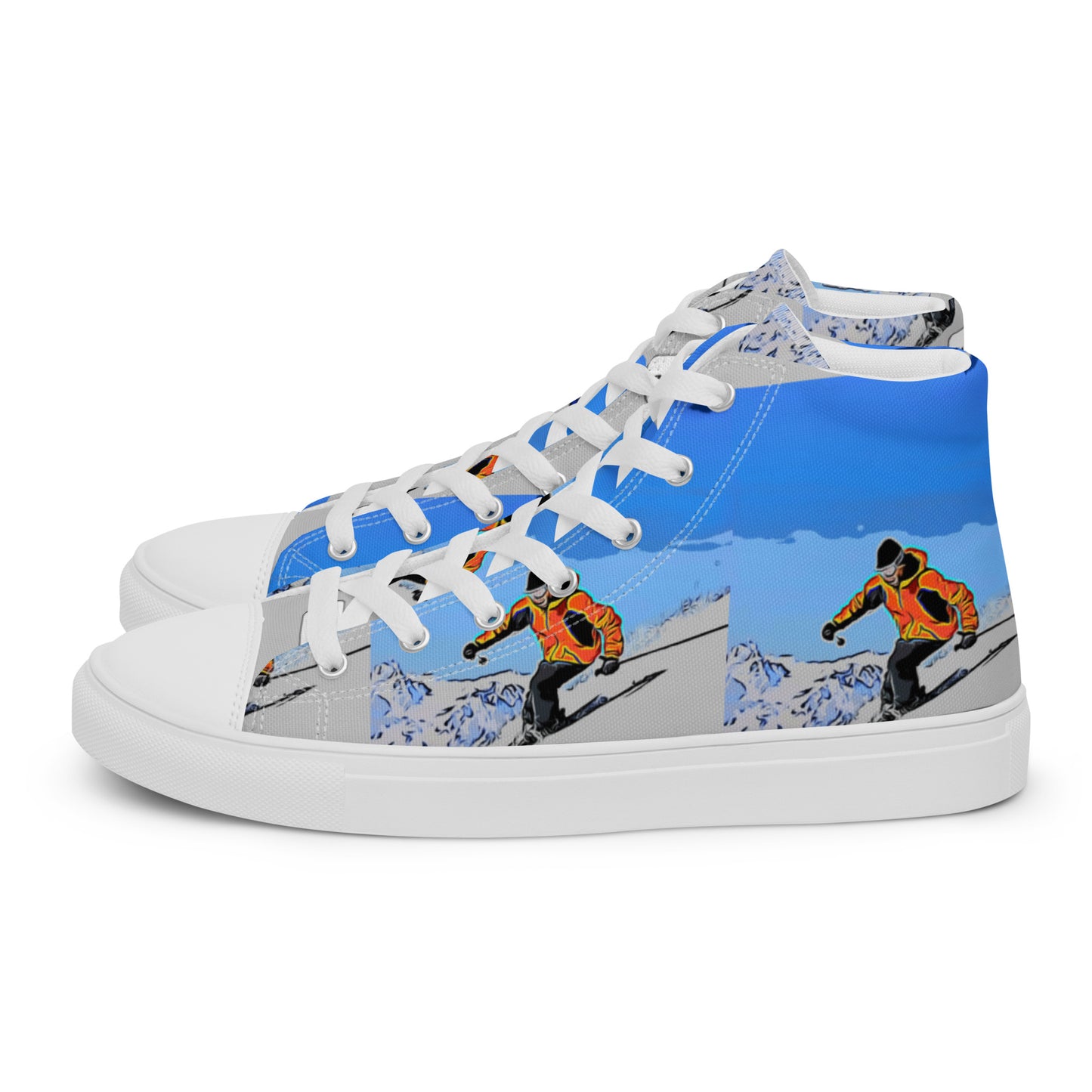 Men’s high top canvas shoes