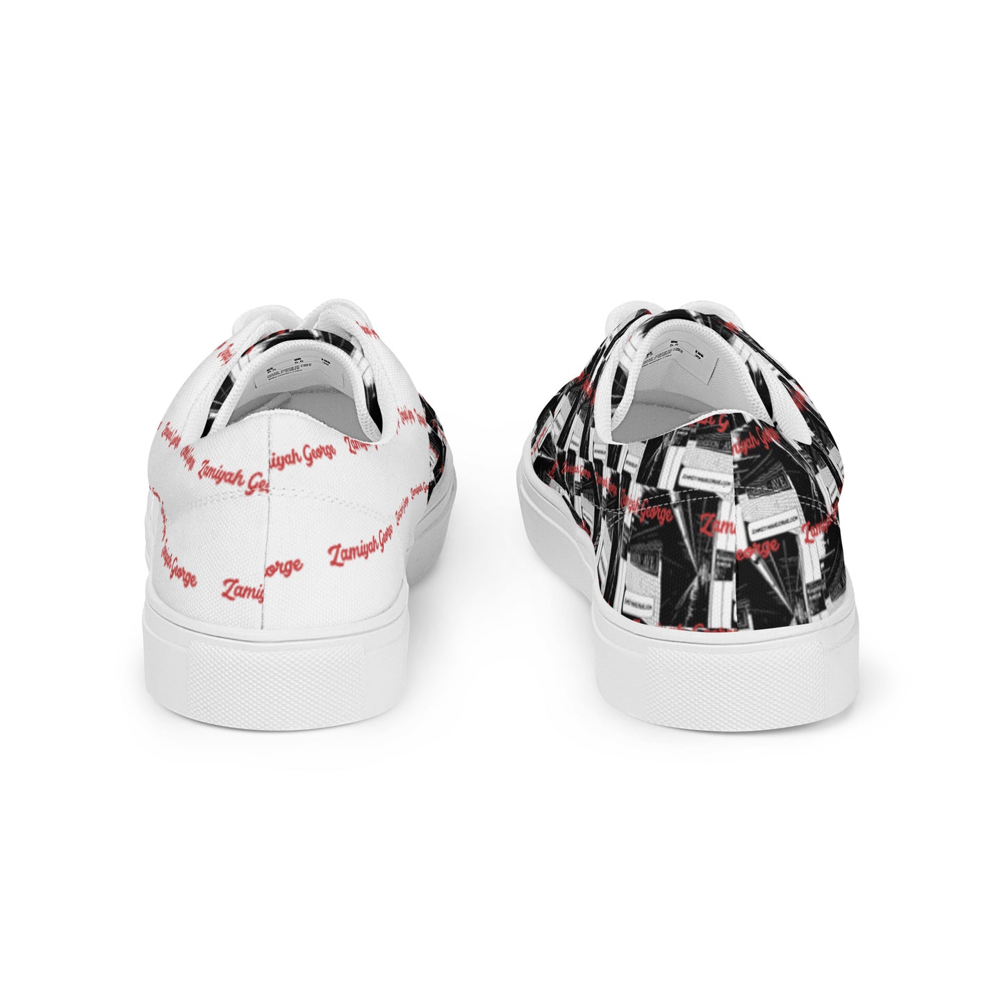 Men’s lace-up canvas shoes