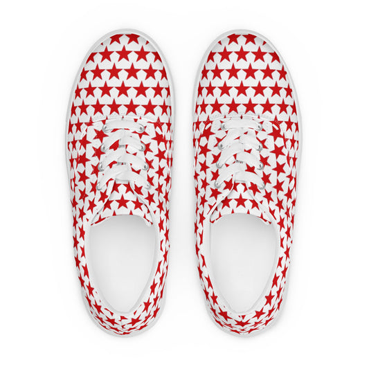 Men’s lace-up canvas shoes