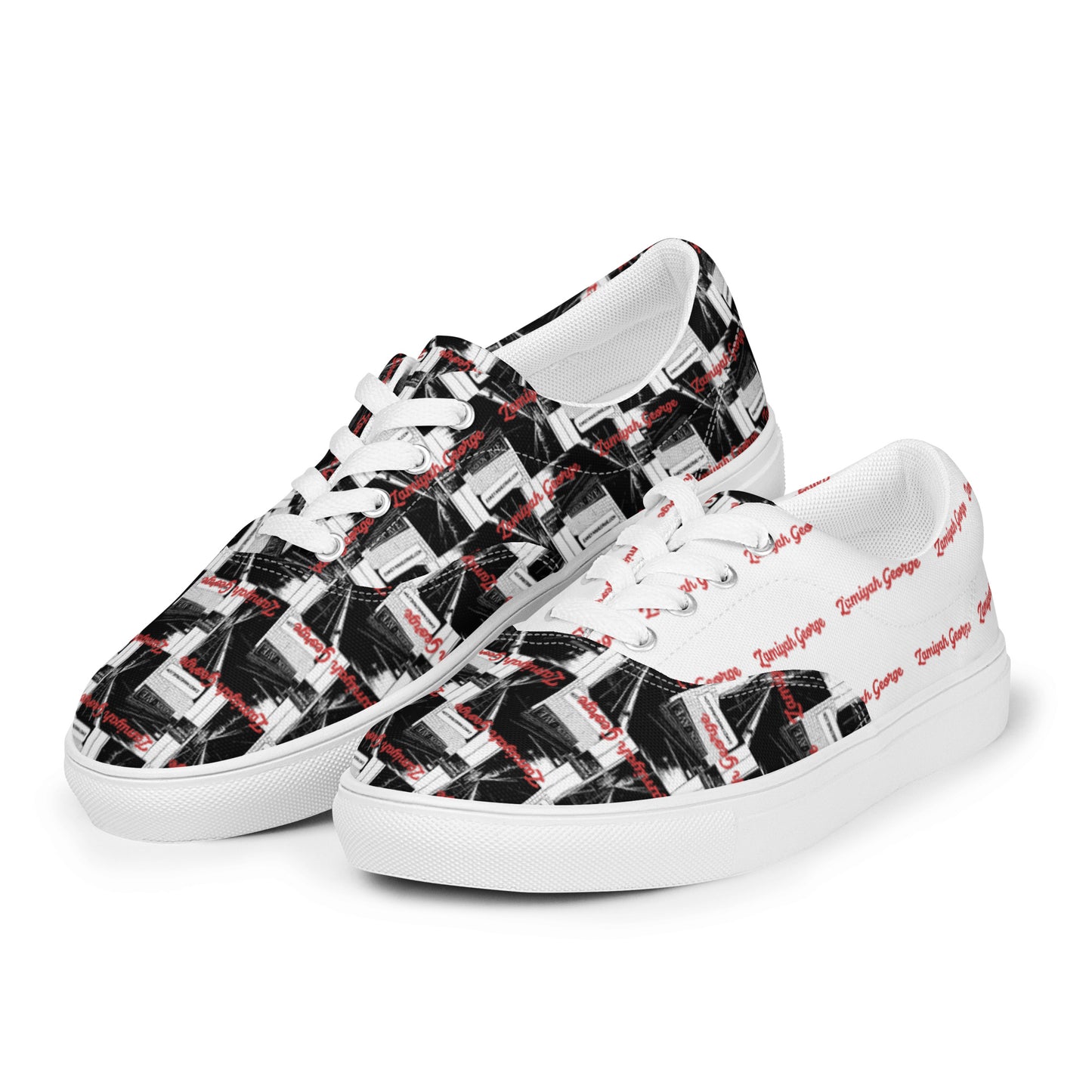 Men’s lace-up canvas shoes