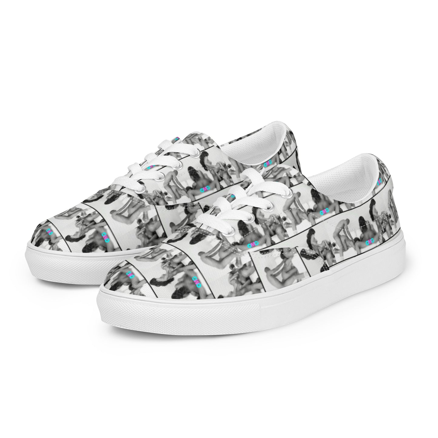 Men’s lace-up canvas shoes