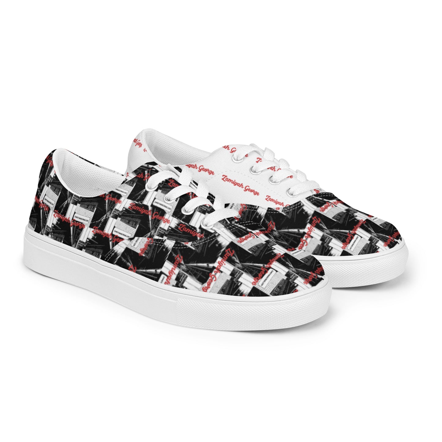 Men’s lace-up canvas shoes
