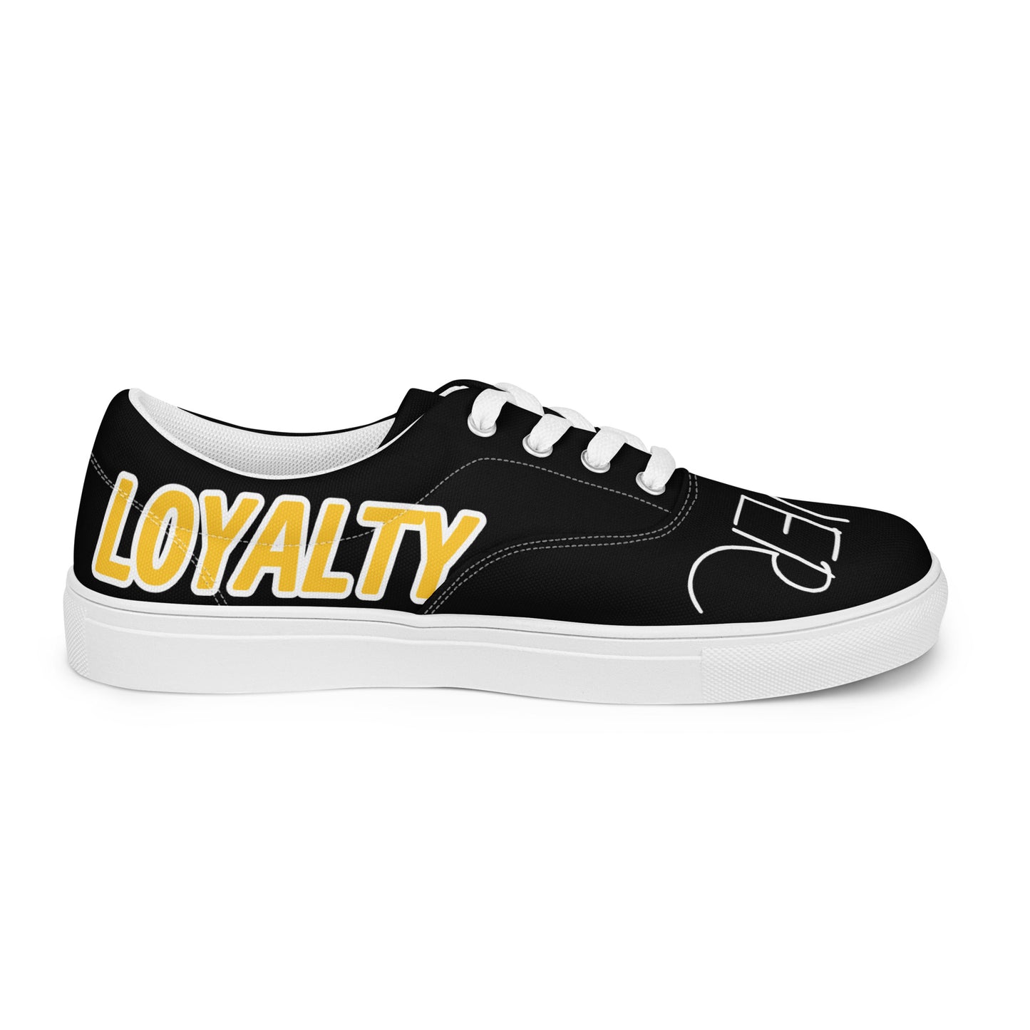 Men’s lace-up canvas shoes
