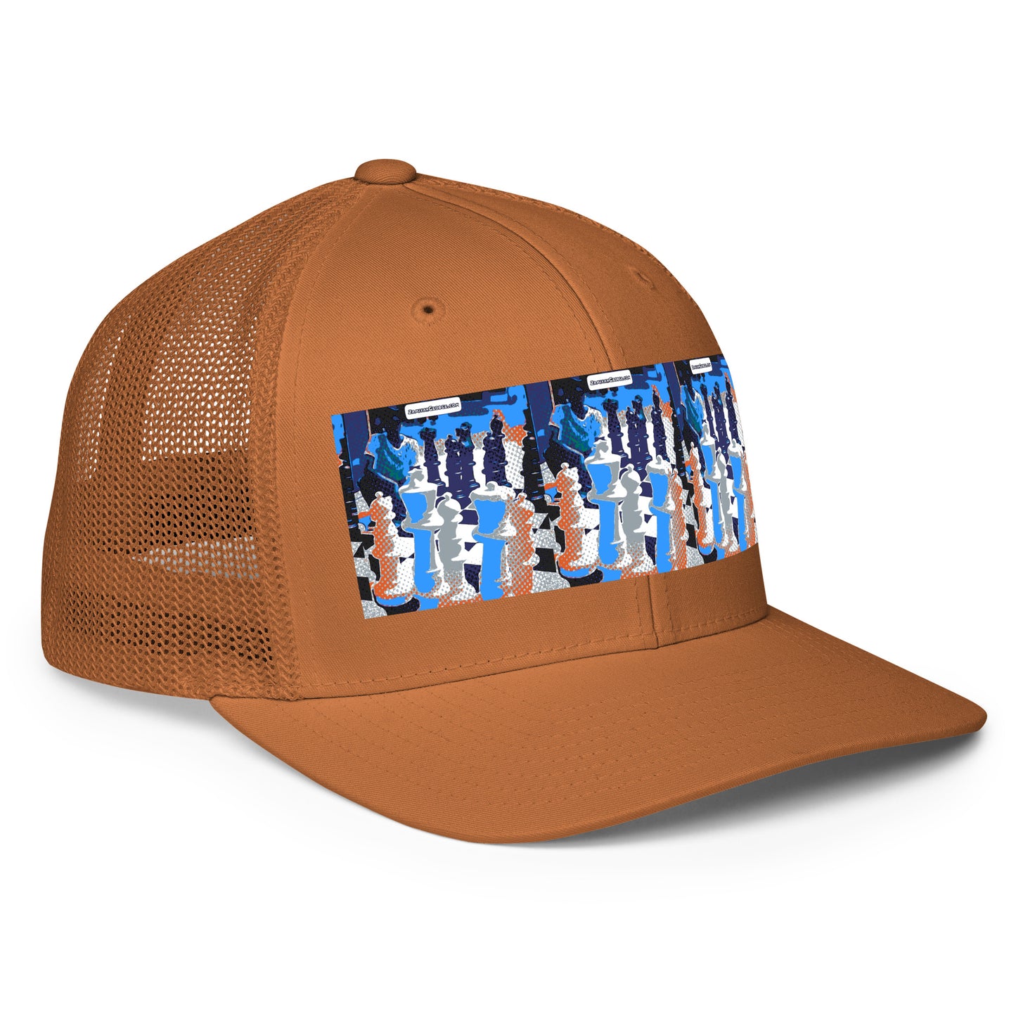 Mesh back trucker cap