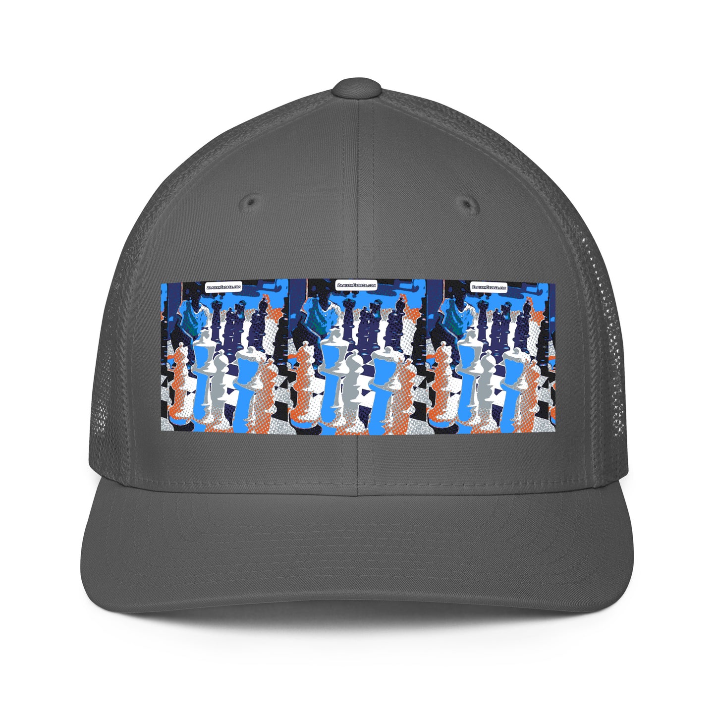 Mesh back trucker cap
