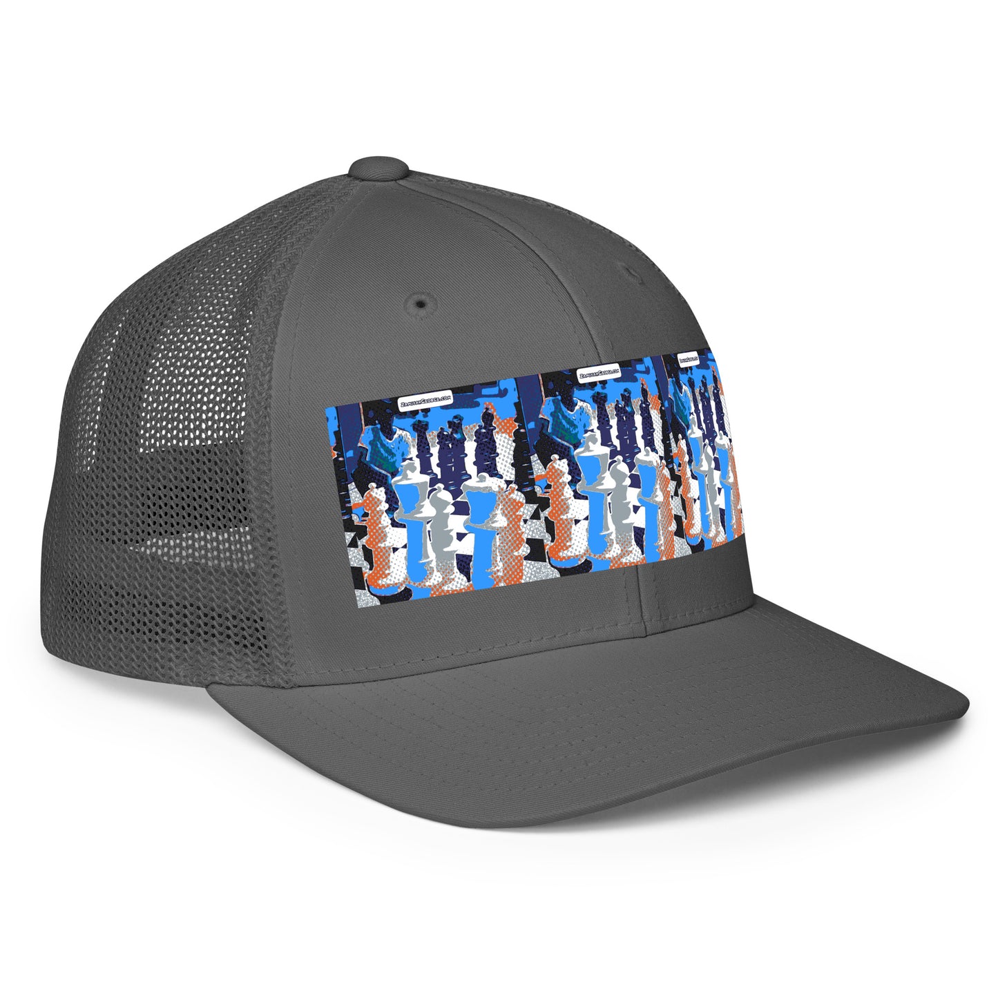 Mesh back trucker cap