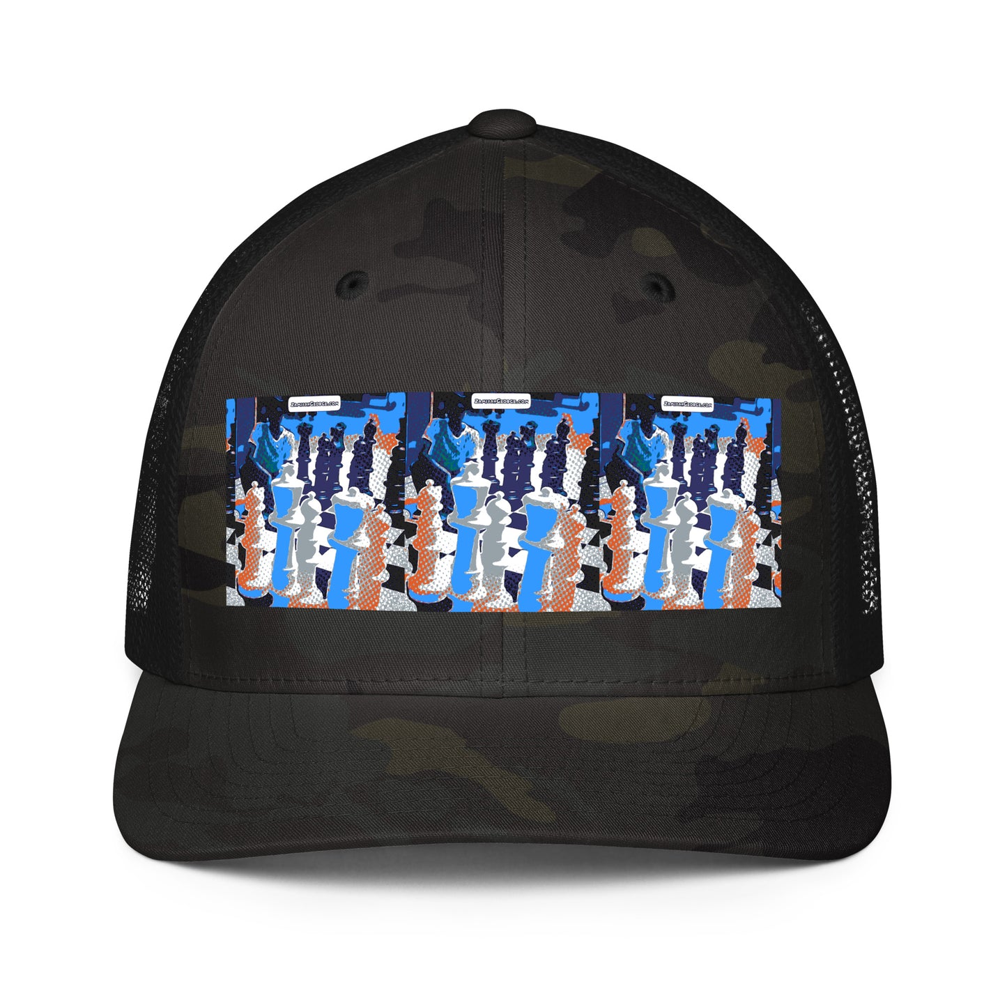 Mesh back trucker cap