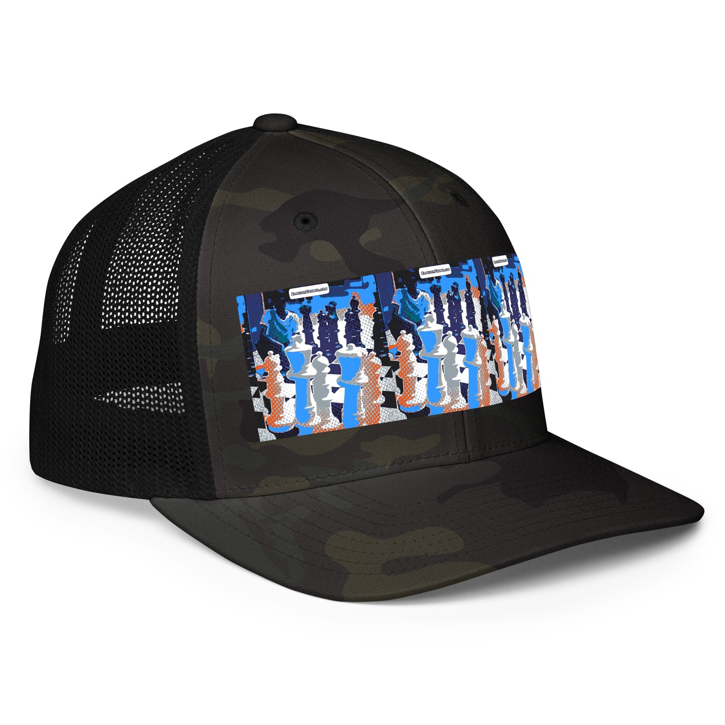 Mesh back trucker cap