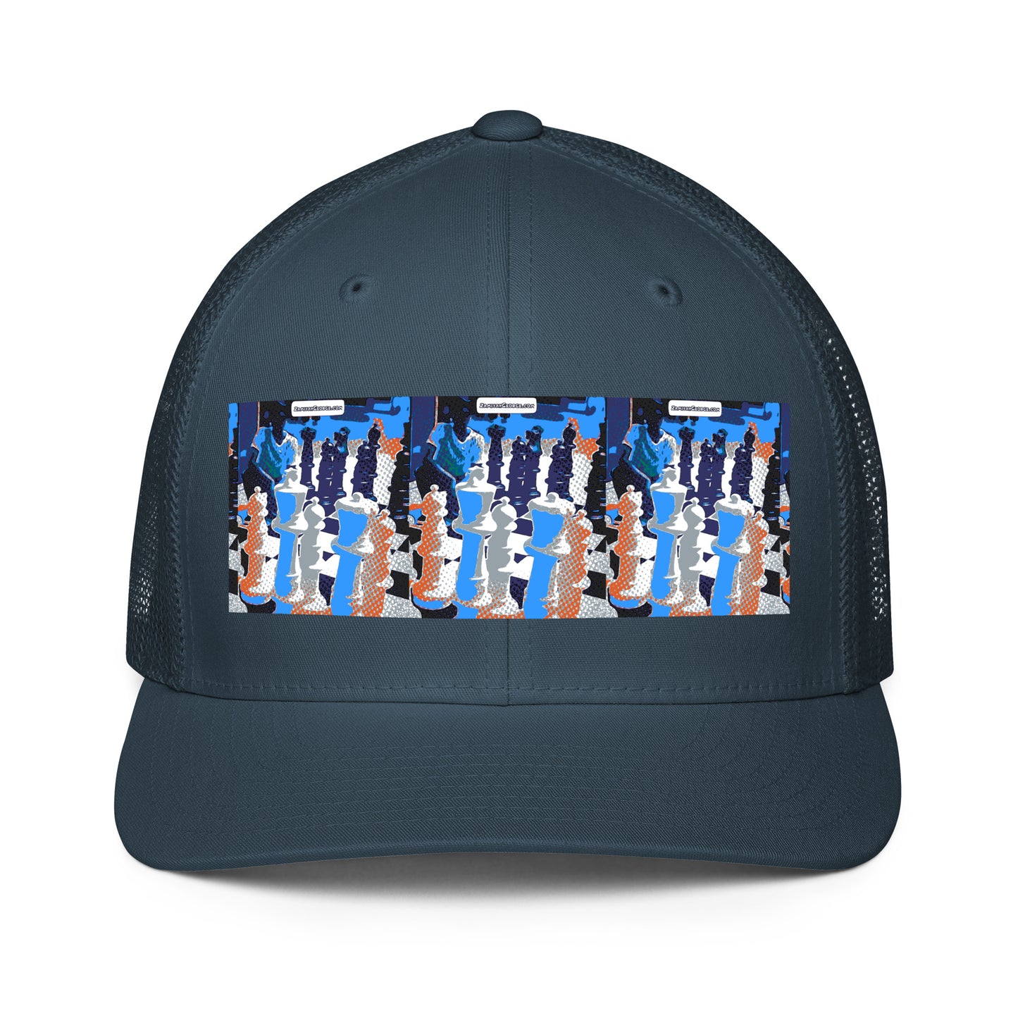 Mesh back trucker cap