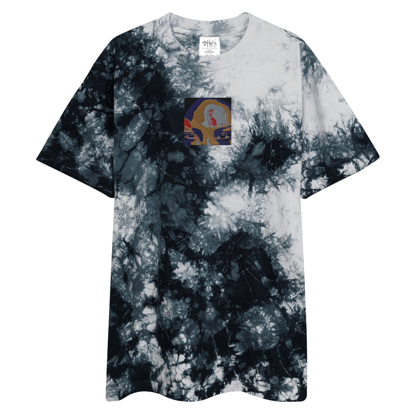 Oversized tie-dye t-shirt
