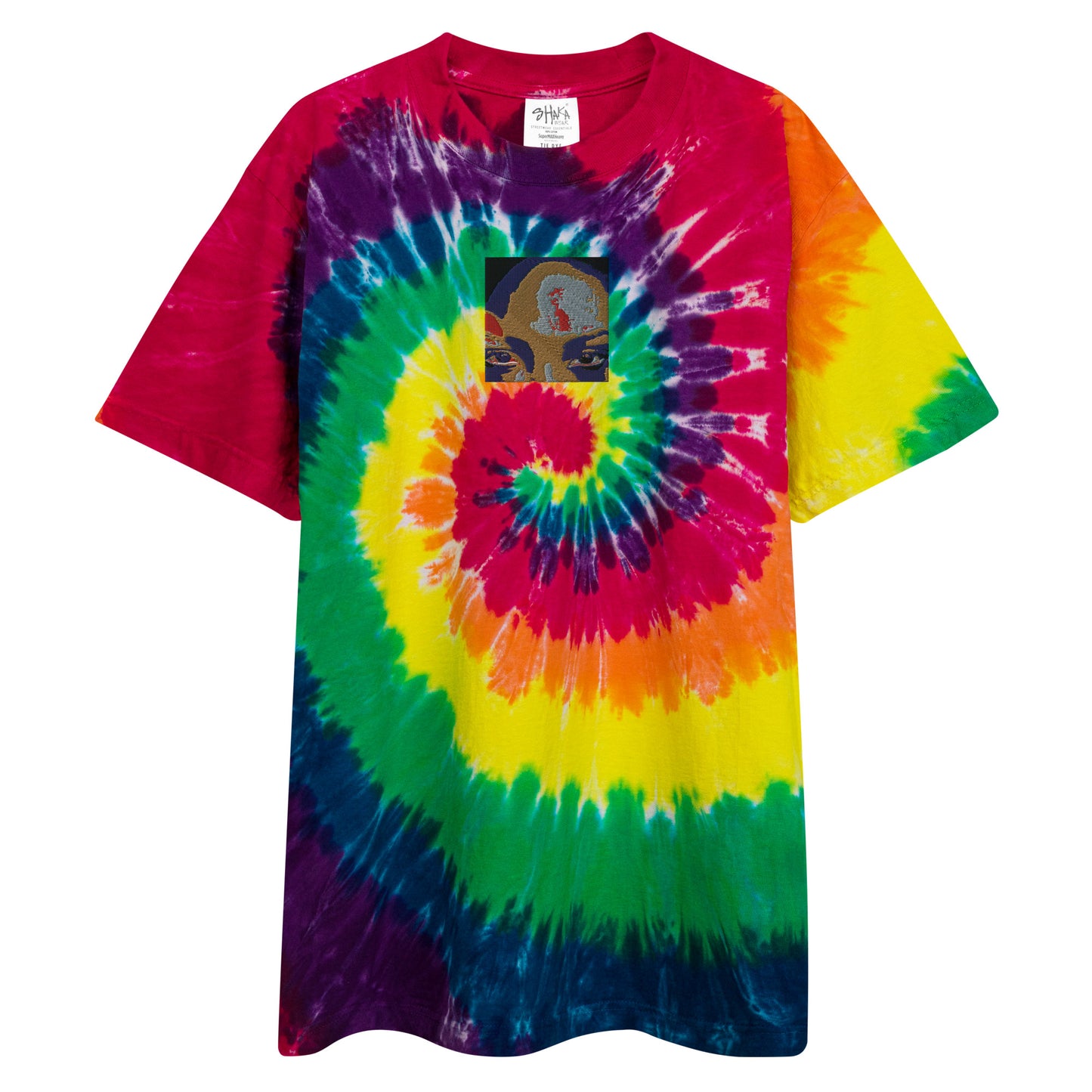 Oversized tie-dye t-shirt